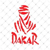 Resim Bay Etiket Rfhlm56 Reflektif Dakar Sticker Kirmizi Renk 