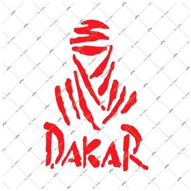 Resim Bay Etiket Rfhlm56 Reflektif Dakar Sticker Kirmizi Renk 