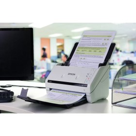 Resim Epson DS-770 Renkli Doküman Tarayıcı Yüksek Çözünürlük ve Hız ile Gelişmiş Bağlantı Seçenekleri 