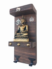 Resim GÖKÇEN HOBİ Buda Lord Shiva Buddha Anahtar Askısı El Yapımı 