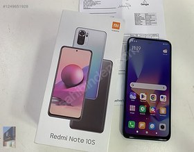 Resim Xiaomi Redmi Note 10S İkinci El TR | 128 GB 6 GB | Mavi 