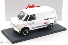 Resim 1:18 1971 Ford Transit SuperVan 1 & Acrylic Showcase 