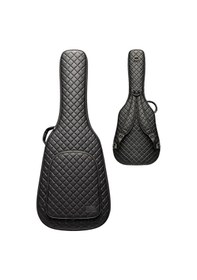 Resim Klasik Gitar Çantası-kılıfı-kalın-gigbag-siyah Kapitoneli-suni Deri 