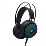 Resim GameBooster GB-H12 7.1 Surround USB RGB Led Aydınlatma Siyah Gaming Mikrofonlu Kulaklık 