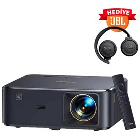 Resim YABER K2S 4K Destekli Full Hd Projeksiyon 