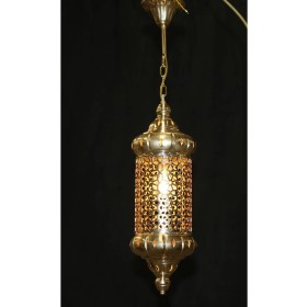 Resim Üstün Avize Cami Avizesi Motifli Sarkıt Model - Tekli Gold 
