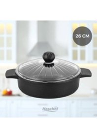 Resim Kristal Basık Tencere - Kristal Tava 26 Cm Siyah 