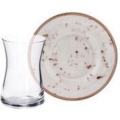 Resim Tulu Beyza 12 Parça Çay Seti Reactive 46 