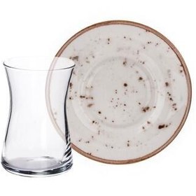 Resim Tulu Beyza 12 Parça Çay Seti Reactive 46 
