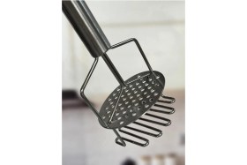 Resim Feyza Design Dayanıklı Metal Patates Ezici, Pratik ve Kullanışlı Mutfak Gereci 