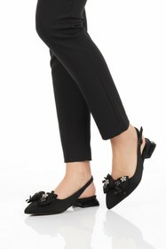 Resim aspor Siyah Kadın Abiye Ayakkabı 