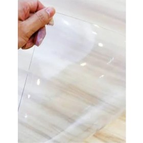 Resim 2,0 mm Pvc Masa Örtüsü, Şeffaf Masa Kaplaması, 120X110 