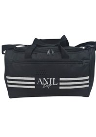 Resim Anılbags Anıl Bags Spor Seyahat Çantası 45 Cm Ayakkabı Bölümlü Siyah 