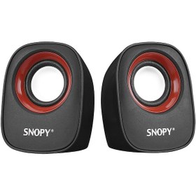 Resim Snopy SN-120 2.0 USB Speaker Beyaz Snopy