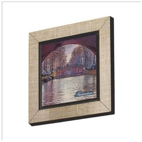 Resim Amsterdam Görseli Baskılı Mdf Magnet Krg-019 Buzdolabı Süsü 