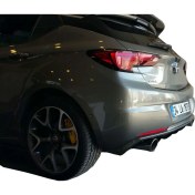 Resim Paşa Tuning Opel Astra K 2016 Sonrası Rieger Arka Tampon Eki - Difüzör (Plastik) 