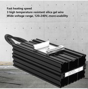 Resim Jeemson Hg040-75w Endüstriyel Kabinet Isıtıcı - Ptc Teknolojiyle Hızlı Isınma Ve Nem Engelleme, 120-240v Alüminyum Vuruşlu Montaj Kolay 