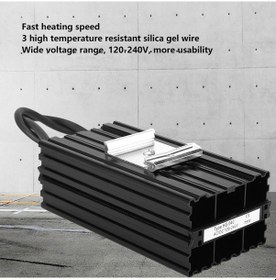 Resim Jeemson Hg040-75w Endüstriyel Kabinet Isıtıcı - Ptc Teknolojiyle Hızlı Isınma Ve Nem Engelleme, 120-240v Alüminyum Vuruşlu Montaj Kolay 