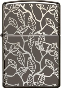 Resim Zippo Vines And Leaves Dizayn Çakmak Füme 