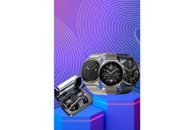 Resim MiraLive Kulak Içi Kablosuz Bluetooth Kulaklık ve Nfc ve Gps Özellikli Akıllı Saat Alarm ve Titreşim 