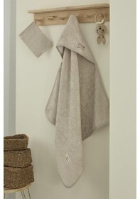Resim Bambu Antibakteriyel Bebek Nakışlı Havlu Kundak 75x75 Ve Kese Bambu Antibakteriyel Bebek Nakışlı Havlu Kundak 75x75 Ve Kese Bej 