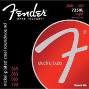 Resim Fender 7250 Nickel Plated Steel Long Scale 7250L .040-.100 Bas Gitar Teli 