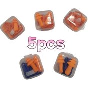 Resim Willowhaven 5 Çift Yeniden Kullanılabilir Silikon Kulak Tıkacı - Yıkanabilir Derin Uyku Yüzme Seyahat 