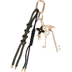 Resim Silent Vault El Yapımı Örgü Dokulu Çanta Süsü - RopeCharm (Bag Charm) | Happyangels 