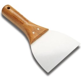 Resim Aesco Dekor 004 Macun Ispatulası 10 cm Ahaşap Saplı 