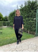 Resim 410702 Asimetrik Kesim Siyah Bluz 