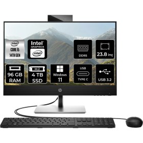 Resim HP ProOne 440 G9 i5 14500T 96GB RAM 4TB SSD 23.8" FHD Win11 Home 9H6X3ETPN380 All In One Bilgisayar + Per4 USB 