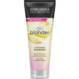 Resim John Frieda Go Blonder Lightining Sarı Saçlar İçin Işıltı Veren Şampuan 250 ML 