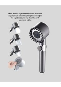 Resim Spa Etkili Masaj Uçlu Duş Başlığı Ergonomik Tasarım Çok Renkli 