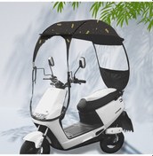 Resim Youmex Evrensel Motosiklet Yağmurluğu - Güçlü, Su Geçirmez Ve Kolay Kurulum 