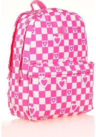 Resim Kaukko Nature Soft Sırt Çantası Pink Heart K1714 