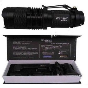 Resim Watton Wt-146 Geçici Körlük Yapan Zoomlu Fener Mini Projektör N11.13184 Siyah 