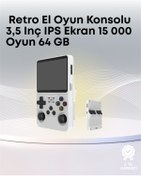 Resim HANA MODA R36S 64 GB Retro El Konsolu – Gelişmiş Donanım ve Özelleştirilebilir Yazılım Yapısı 