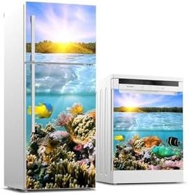 Resim Buzdolabı Ve Bulaşık Makinesi Takım Sticker 0169 