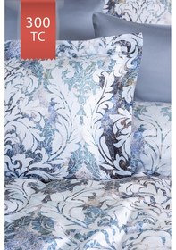 Resim Varol Royal Saten 300tc Nevresim Takımı Çift Nevresimli Family Size - Nirvana Çok Renkli 