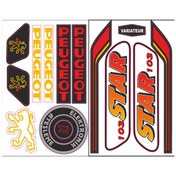 Resim Sevenkardeşler Mobylette 004 Sticker 