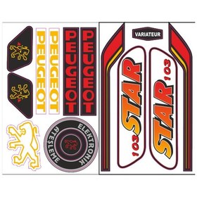 Resim Sevenkardeşler Mobylette 004 Sticker 