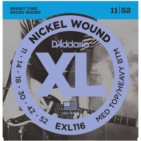 Resim D'Addario EXL116 Elektro Gitar Teli (11-52) 