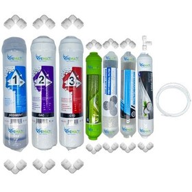 Resim Pws Kapalı Kasa Su Arıtma Cihazı Std 7li Mebransız Set 