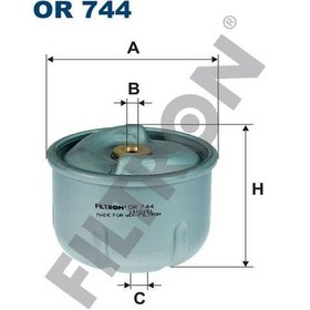 Resim FILTRON OR744 YAĞ FİLTRESİ BLUEPRINT 