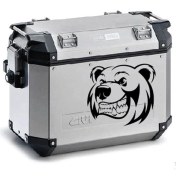 Resim Ayı Desenli Motosiklet Çanta Sticker Etiket Modeli - 5 