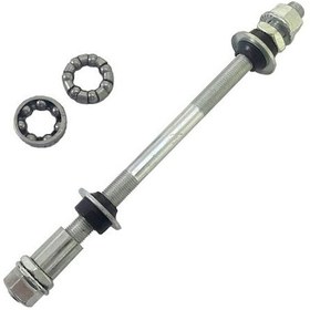 Resim Bisiklet Arka Mil Bilya Takımı Komple Set Gri 