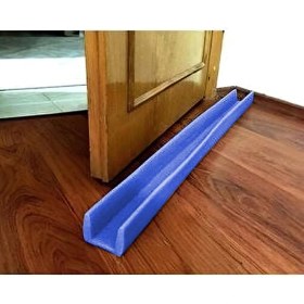 Resim Ambalage 2 Adet. 1 Metre Geçmeli Kapı Altı Isı Yalıtım Süngeri. Kahve Eşik Süngeri, Izolasyon Strafor Köpük 