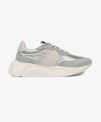 Resim Greyder Kadın Beyaz Gümüş Hakiki Deri Spor Ayakkabı 4Y2SA33260 