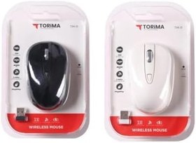 Resim Torima TM-11 Ergonomik Kablosuz Siyah Optik Mouse 