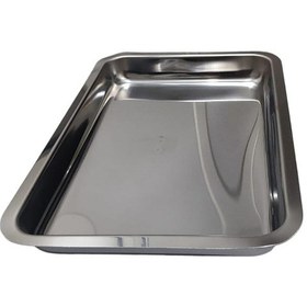Resim Labbakkal Laboratuvar Paslanmaz Çelik Tepsi 38x26cm 